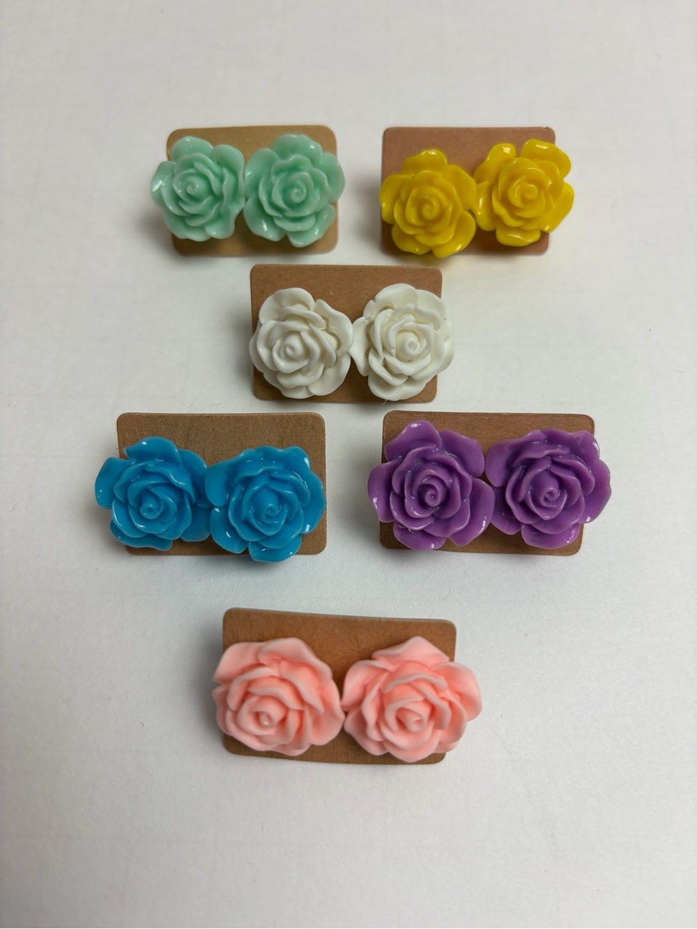 Handmade Flower Earrings